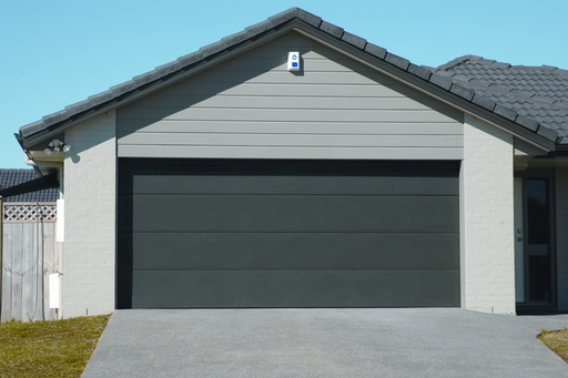 Aspen™ - Flat Panel Sectional Door - Waikato Door Specialists ...