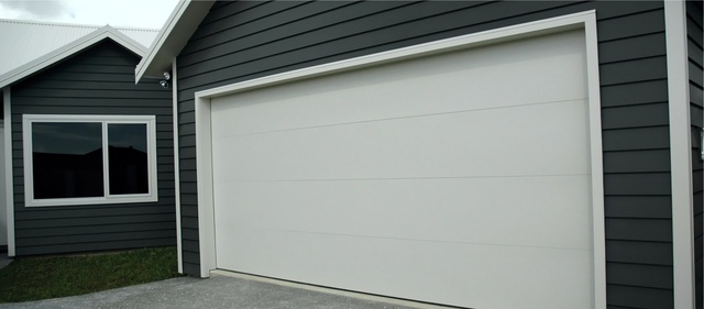 Sierra™ - Flat Panel Sectional Door - Waikato Door Specialists ...